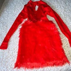 Custom Made Fur Dress